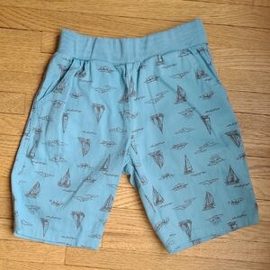 Milon Boy's Aqua Sailboat Print Shorts Size 8